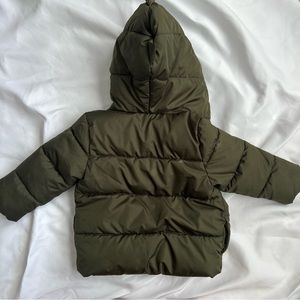 Old navy boys puffer with gator hood 18-24 mo